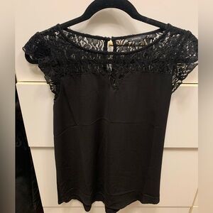 RW&Co  top with lace